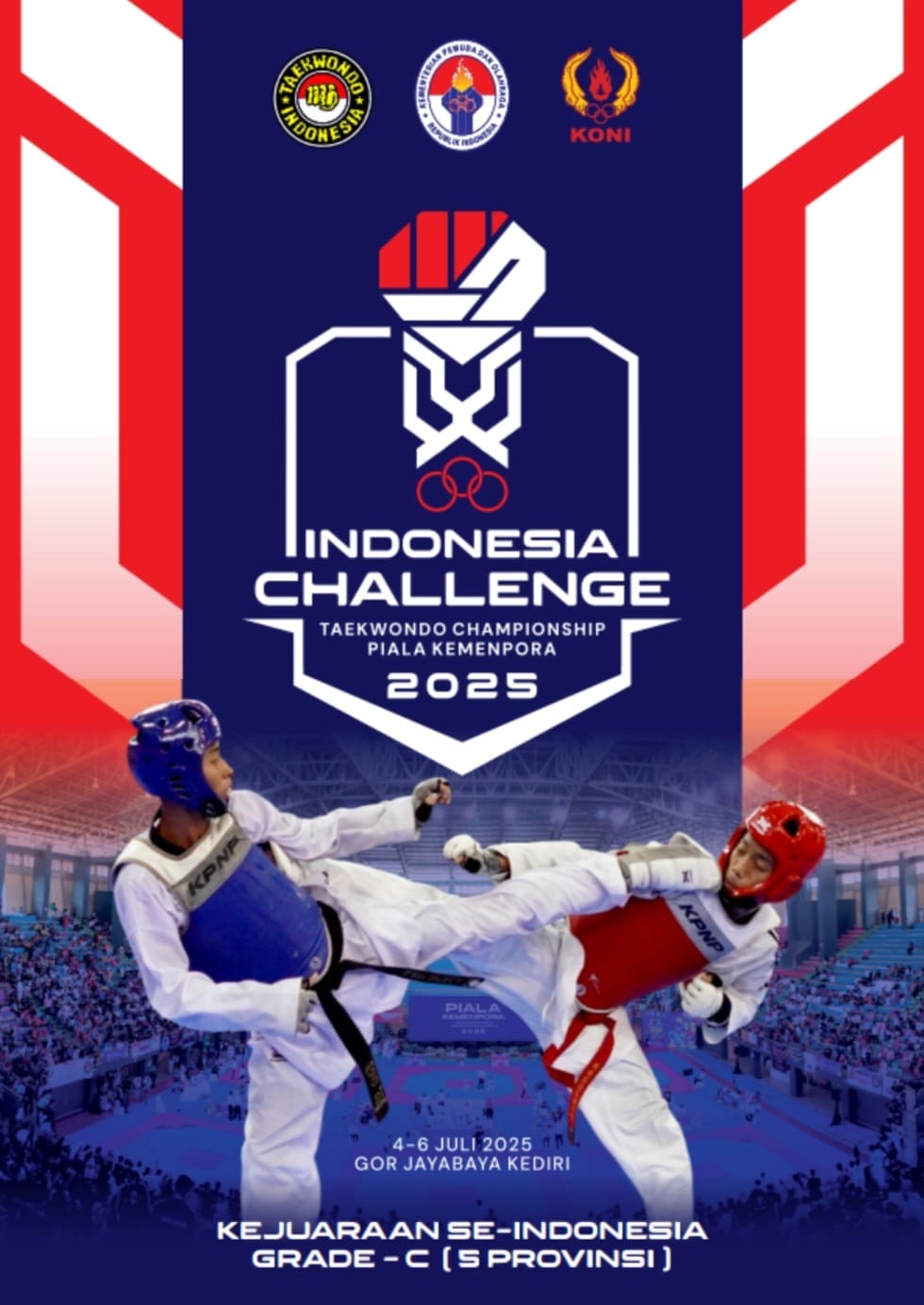 Ajang Pertarungan Prestasi Taekwondo di Tanah Air Taekwondo Indonesia Dojang Ngaliyan Taekwondo Fighter