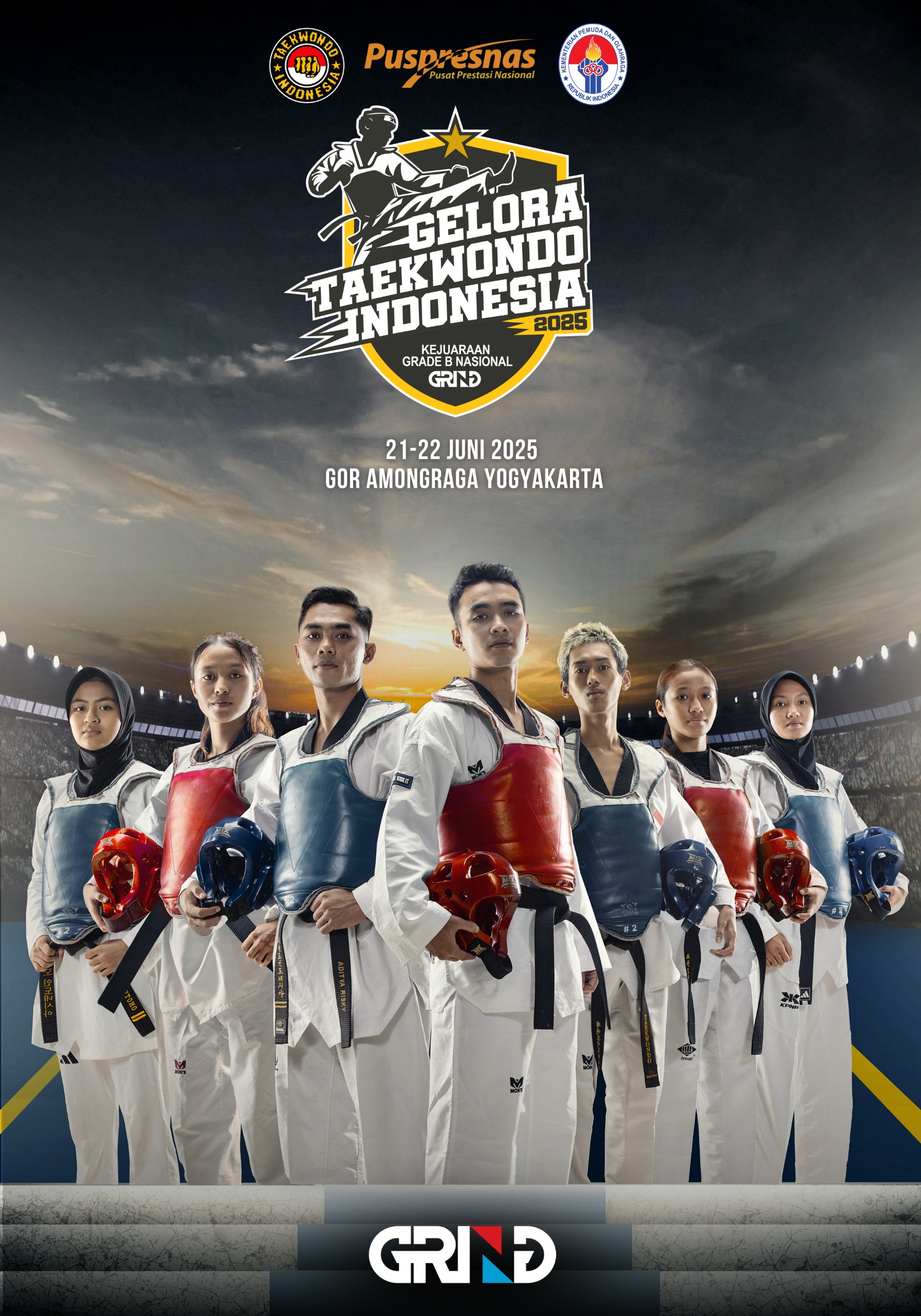 Panggung Juara Taekwondo Indonesia Taekwondo Indonesia Dojang Ngaliyan Taekwondo Fighter